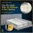 Finch James Gramercy Modern Upholstered Platform Bed with Channel Tufted Extended Headboard-1776794294