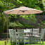 Parasol en porte-à-faux octogonal de bonne qualité-894950232