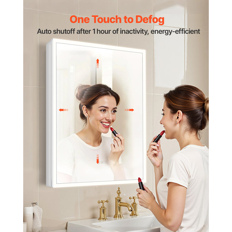 W H Medicine Cabinet Mirror