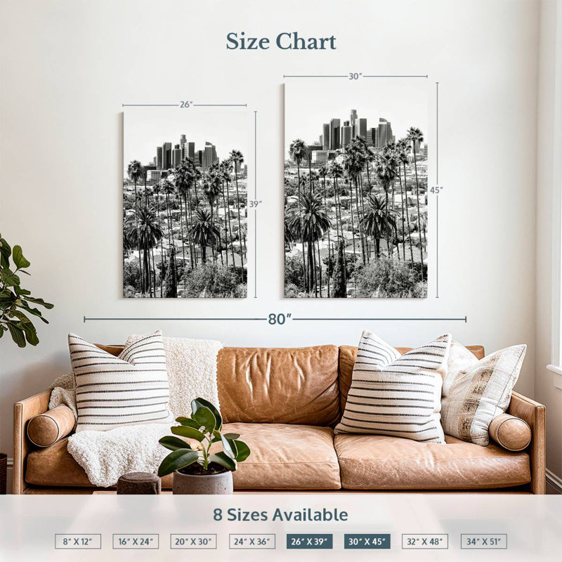 Noir Sirecc, Californie, LA, H 39 po x l 26 po