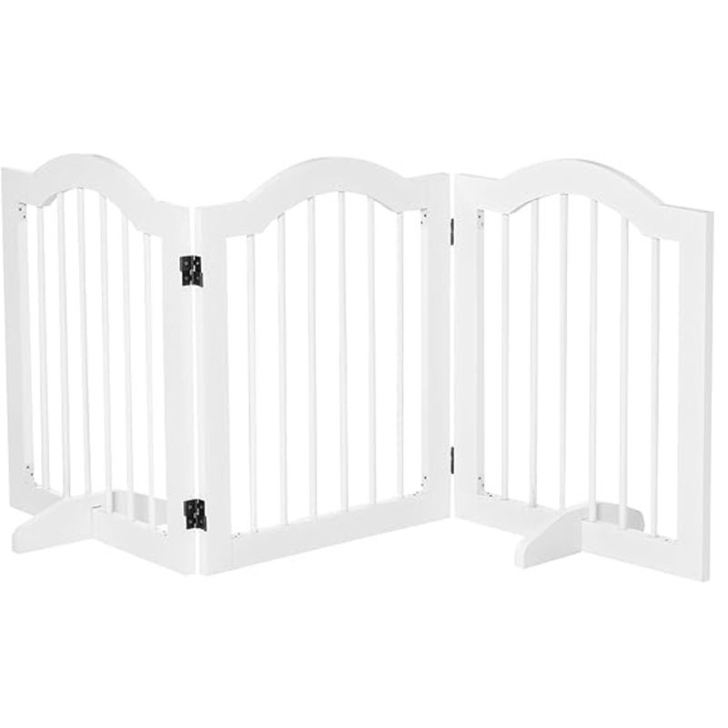 Annabella Wood Free Standing Pet Gate