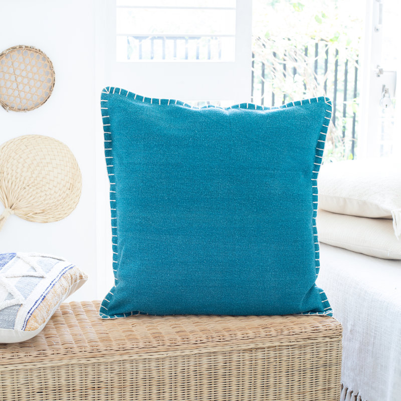 Housse de coussin Madison, 24 po x 24 po, Potters Clay, Pillow Insert