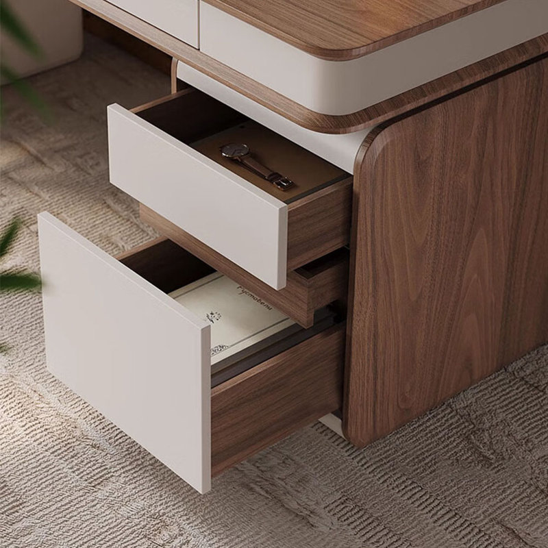 Bureau haut de gamme de style français, H 29,53 po x l 62,99 po x P 29,53 po