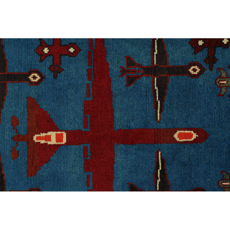One-of-a-Kind Rectangle 2'1" X 2'10" Hand Knotted Area Rug