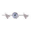 Fedler 22.5'' 3 -Light Fixed Track Track Kit with Adjustable Head-756612637