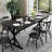 70.87" Farmhouse Rectangular Wood Dining Table, Rustic Kitchen Table With Extra Heavy Duty Metal Legs For Dining Room-319841654-319841657