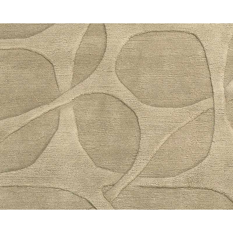Molecular Wool Area Rug, Rectangle 6' x 9'