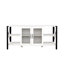 Dinorah 70.96'' W Storage Credenza Accent Cabinet Entryway Cabinet Storage Cabinet