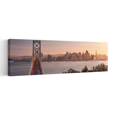 San Francisco, paysage urbain abstrait, art mural
