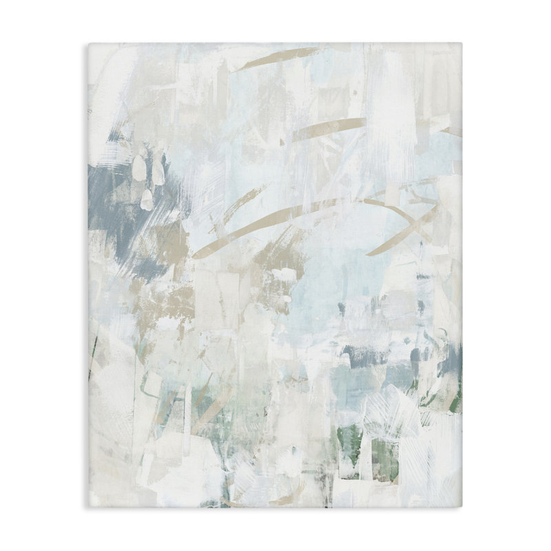 «Subtle Faded Abstraction», art mural sur toile par June Erica Vess, H 20 po x l 16 po
