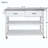 Stainless Steel Table Top Kicthen Cart With Two Drawers