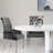 Upholstered Tufted Arm Dining Chairs-648702696