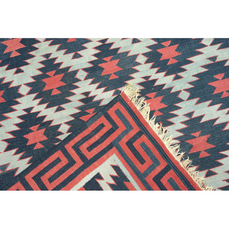 Dhurrie Hand Woven Wool Area Rug