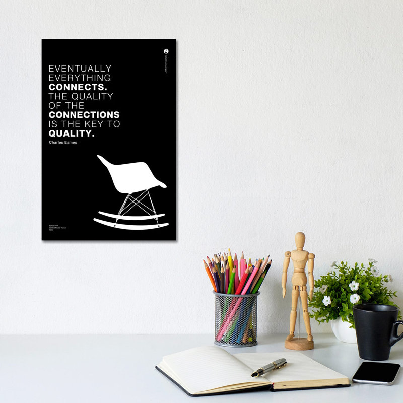 The RAR (Rocking Armchair Rod) by The Maisey Design Shop - Gallery-Wrapped Canvas Giclée on Canvas, Canvas