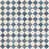 Bleu / beige