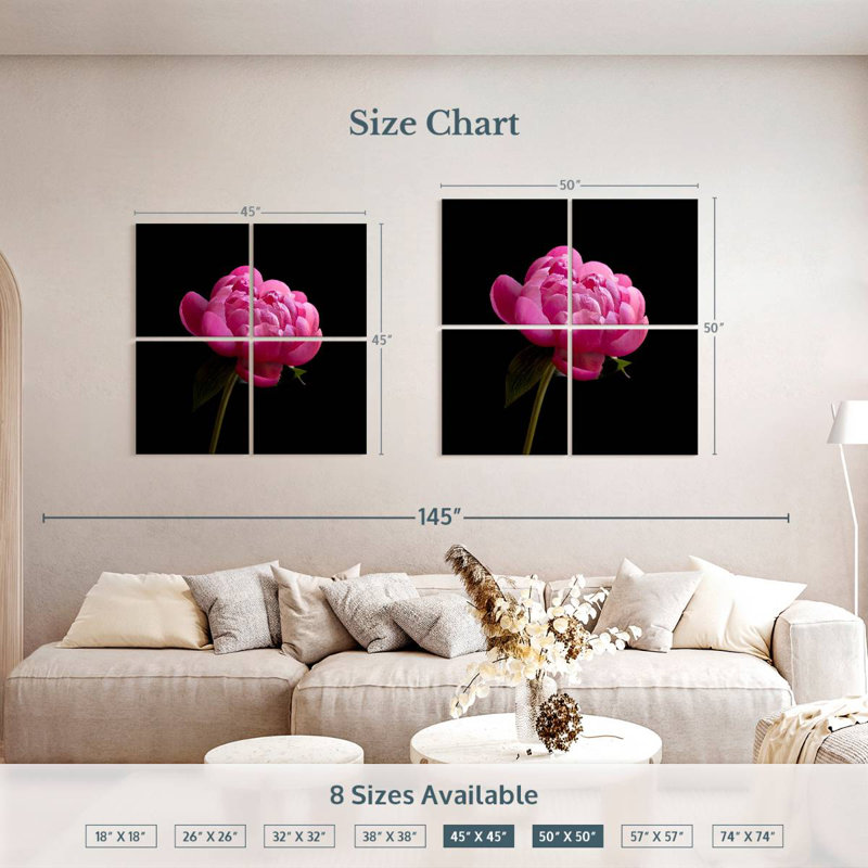 Harnek Dark Pink Peony