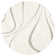 Baltej Modern Shag Cream/Ivory Area Rug