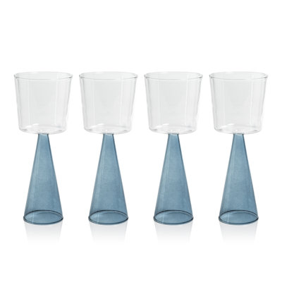 Verres à vin blanc Monticello, ensemble de 4