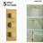 Ceiling-Mounted Thermostatic Dual Showerheads System, 12" High-Pressure Rainfall Shower Faucet with Handheld Spray-107861224