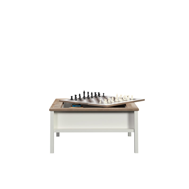 Table de jeu / jeu, finition blanche