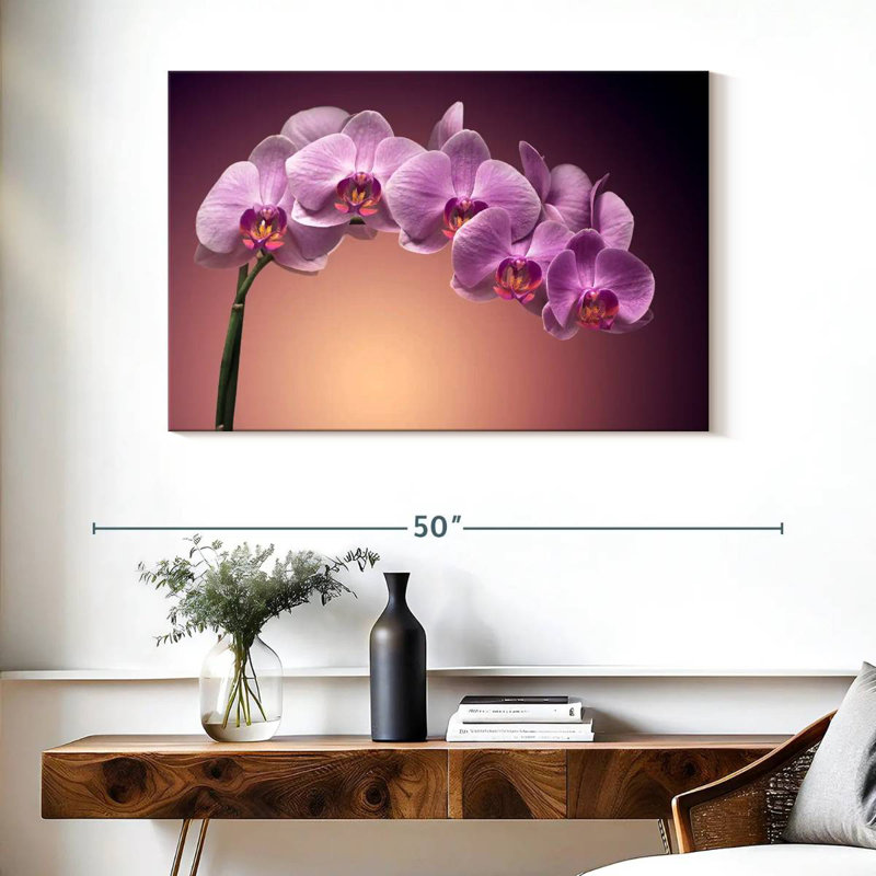 Orchidées Harnek Magenta, H 26 po x l 39 po