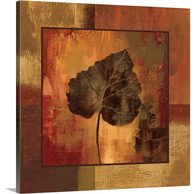 Fall Leaf " October Leaf III " by Silvia Vassileva