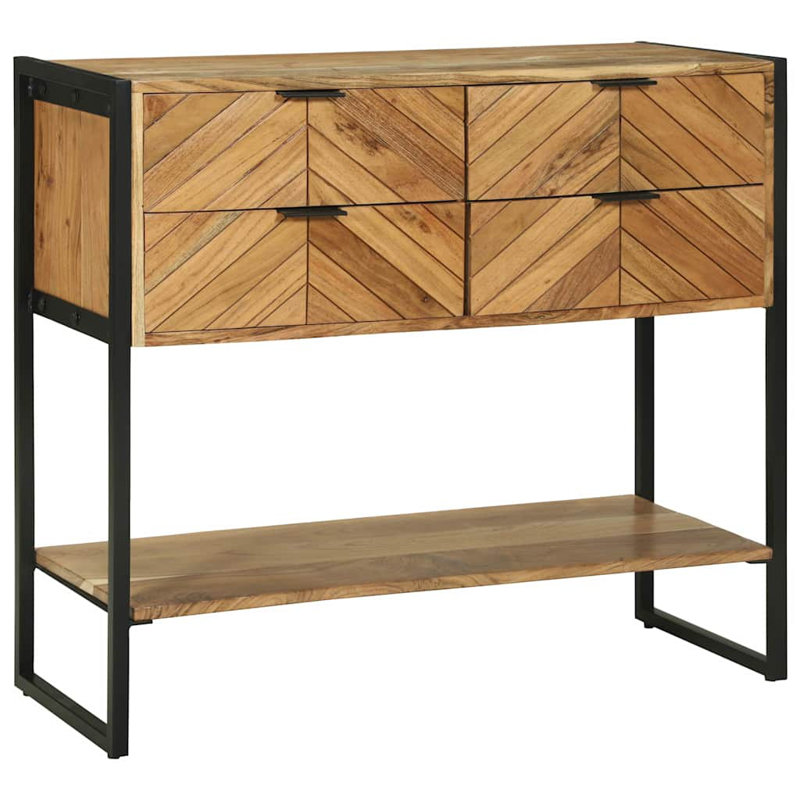 35cm Solid Wood Console Table