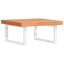  Basin Shelf Wall Mounted Steel And Solid Wood Beech-1371574272