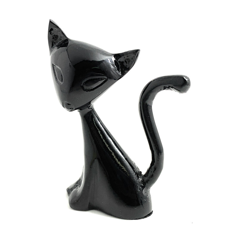Porte-bague pour chat, Noir