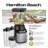 Hamilton Beach® MultiBlend® System 4 Shatterproof Jars
