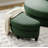 Upholstered Tufted Swivel Chair with Ottoman-1772766937