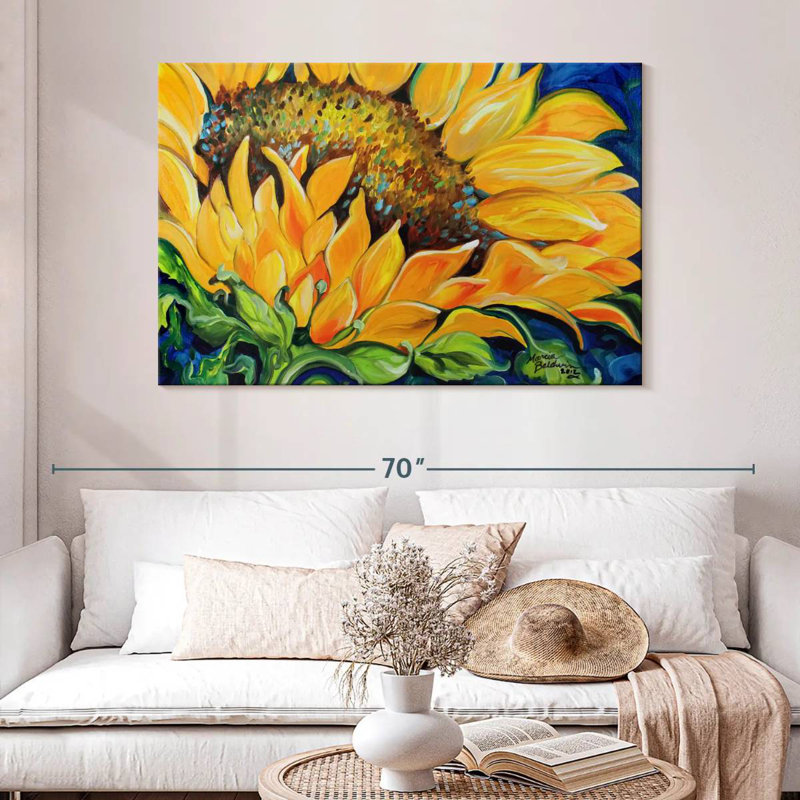 Tournesol Harnek - septembre, H 32 po x l 48 po