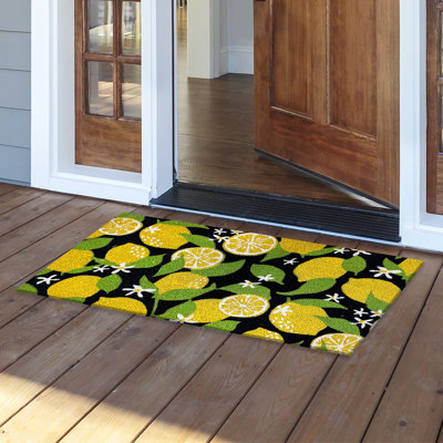 Paillasson citrons