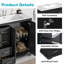 Meuble-lavabo 36 po avec lavabo en céramique-176707142-176707143
