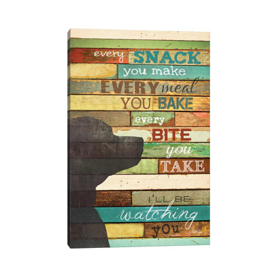 «I will be look you» par Marla Rae, reproduction d'art graphique sur toile tendue