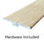 Moulure en T en PVC imperméable Hydrostop T 0,2 po x l 1,8 po x L 94 po-109427453