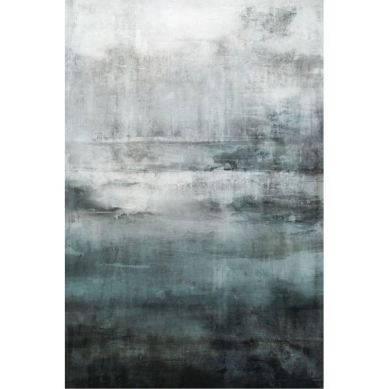 «Two-faces Choice» par Elena Carlie - impression, Image au pinceau gel, H 60 po x l 40 po x P 1,5 po