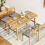 47"W Rectangular Kitchen Room Table-1434079362-1434079389