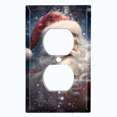 No Subject 1 - Gang Duplex Outlet Standard Wall Plate