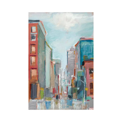 Downtown Contemporary II by Ethan Harper - Wrapped Canvas Painting