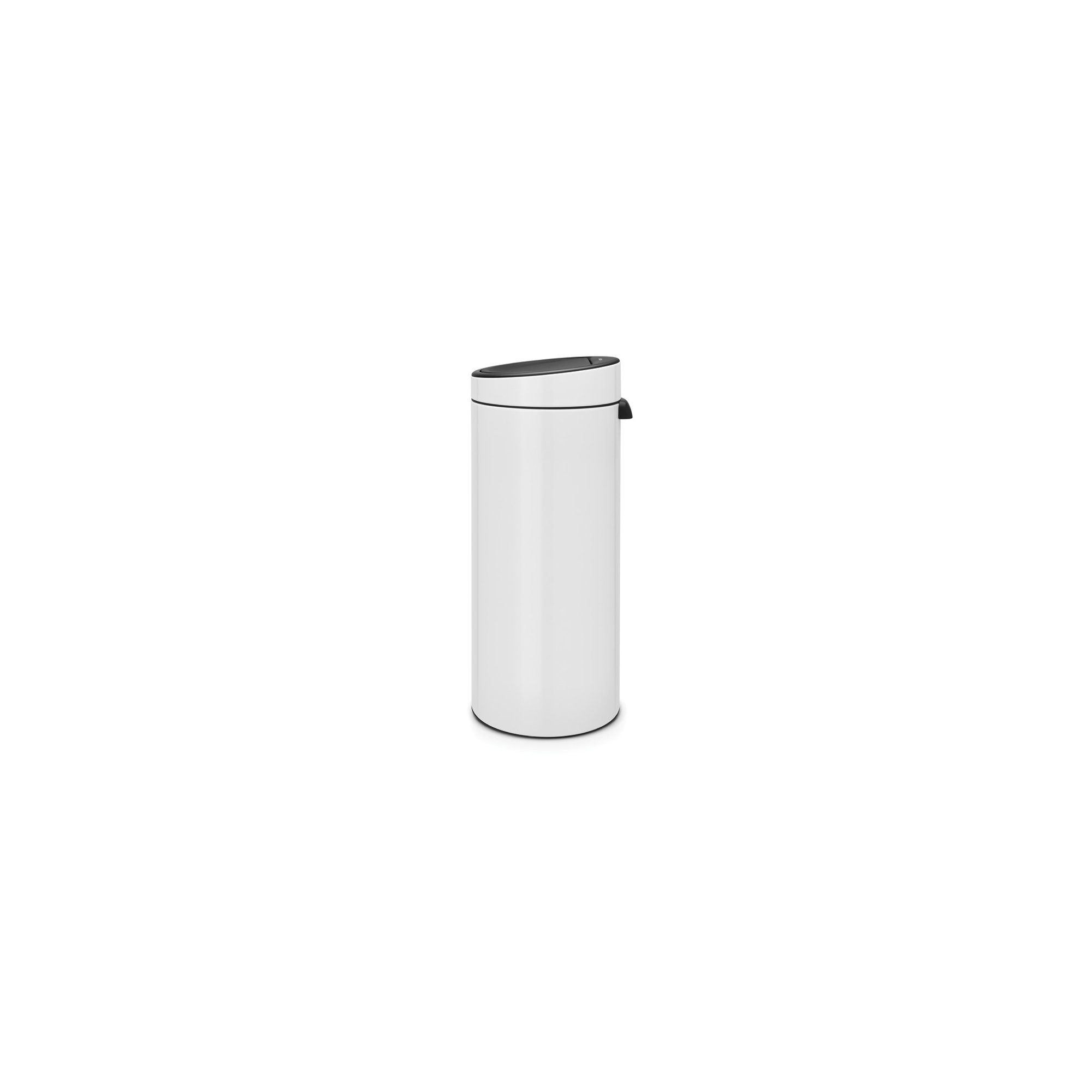 Brabantia 8 Gallon Touch Top Trash Can, White