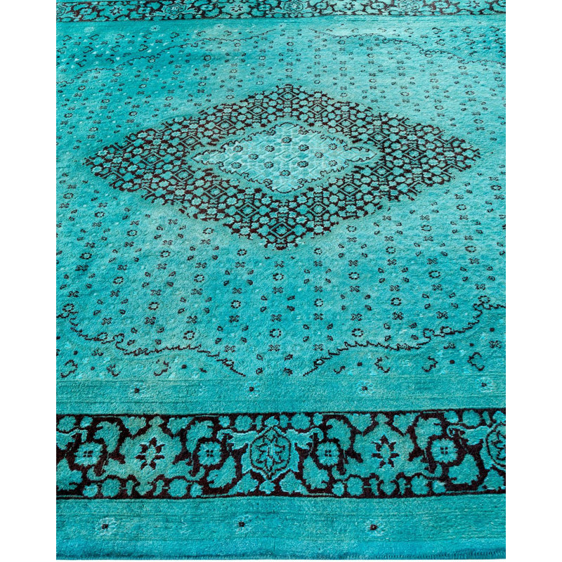 Fine Vibrance One-of-a-Kind 6' 0" X 9' 5" Hand Knotted Area Rug