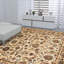 Hand-Knotted High-Quality Cream and Cream Area Rug