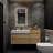 Albizu 43" Wall-Mounted Single Bathroom Vanity-91442114
