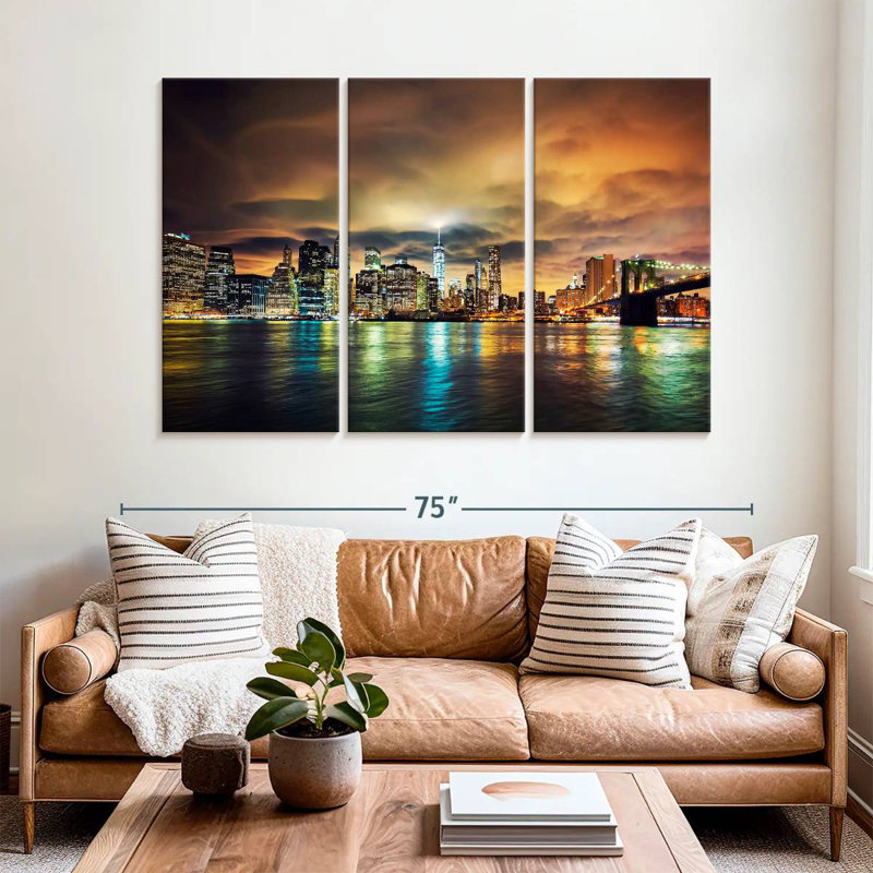Kavia Stunning Manhattan, 42" H x 65" W