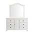 Schauer Dresser And Mirror Set In White