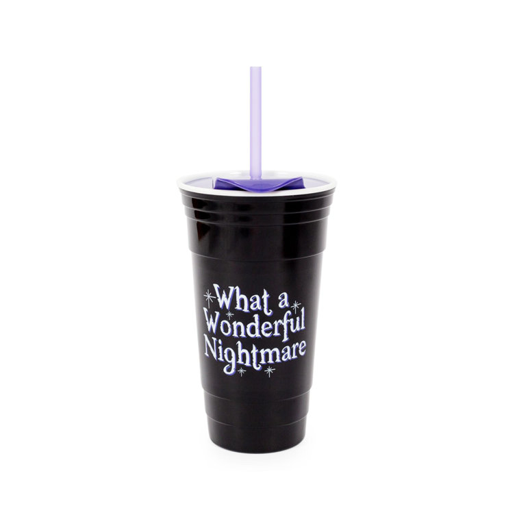 Silver Buffalo 32oz. Plastic Travel Tumbler