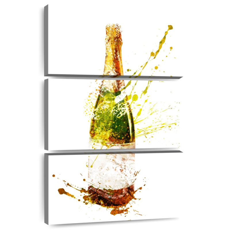 Yarlin Abstract Bottle, 32" H x 20" W