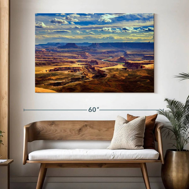 Alvord Canyonlands Park à couper le souffle, H 34 po x l 51 po
