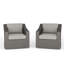 Chaises pivotantes d'extérieur en rotin avec coussins toutes saisons Martha Stewart Bedford-109713818-109713821